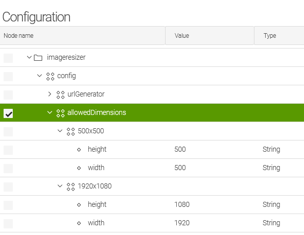 Example Configuration